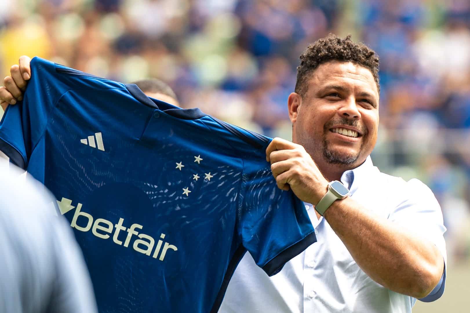 Ex-jogador Ronaldo Nazário, o Fenômeno, é o dono da SAF do Cruzeiro
