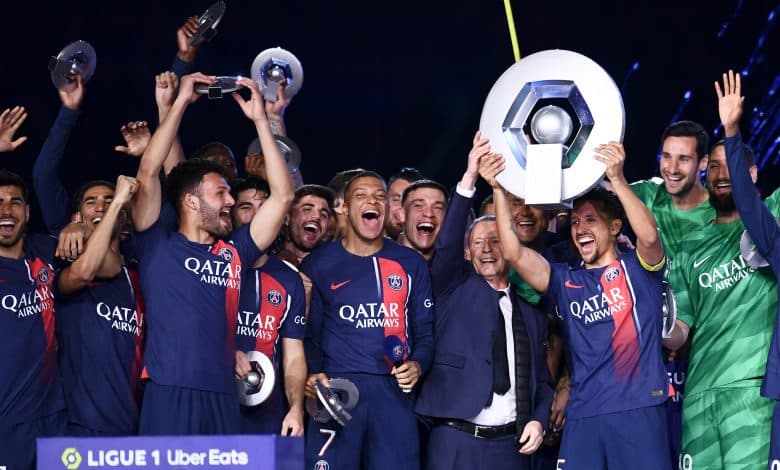 Quem são os maiores campeões da Ligue 1?