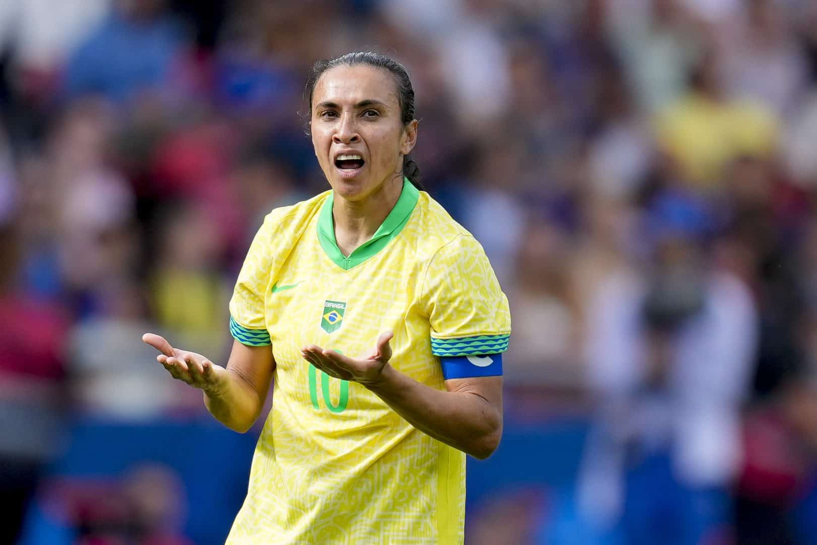 Foto: (IconSport) - Marta, do Brasil
