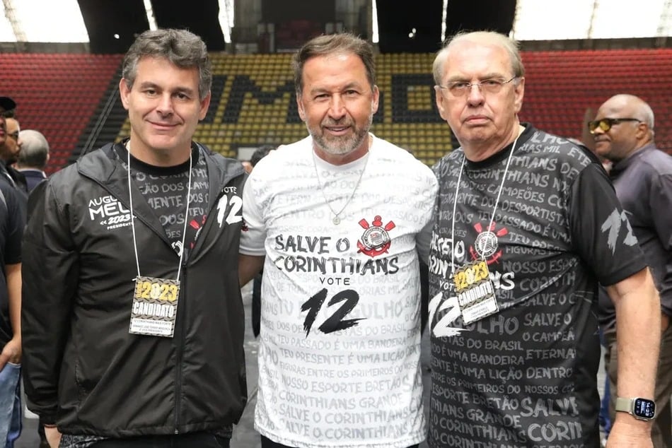 Armando Mendonça, Augusto Melo e Osmar Stabile