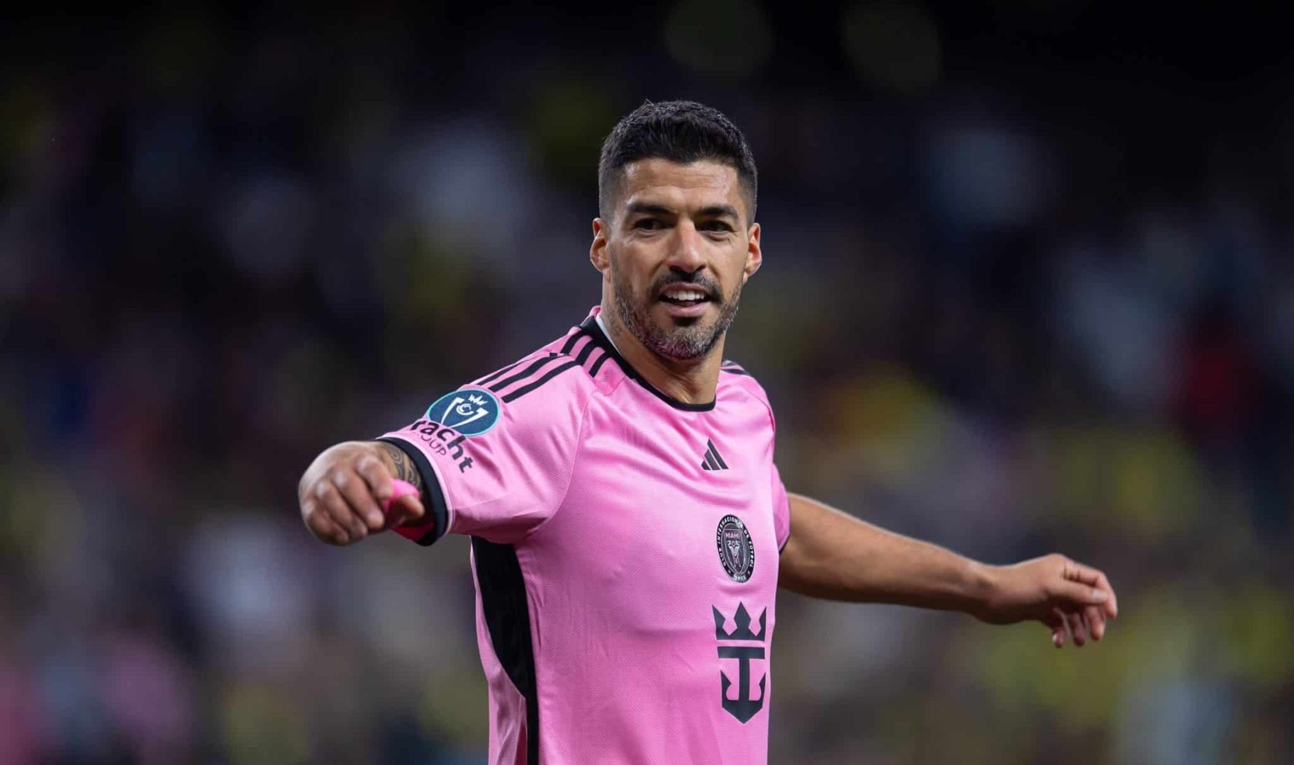 Luis Suárez em ação pelo Inter Miami