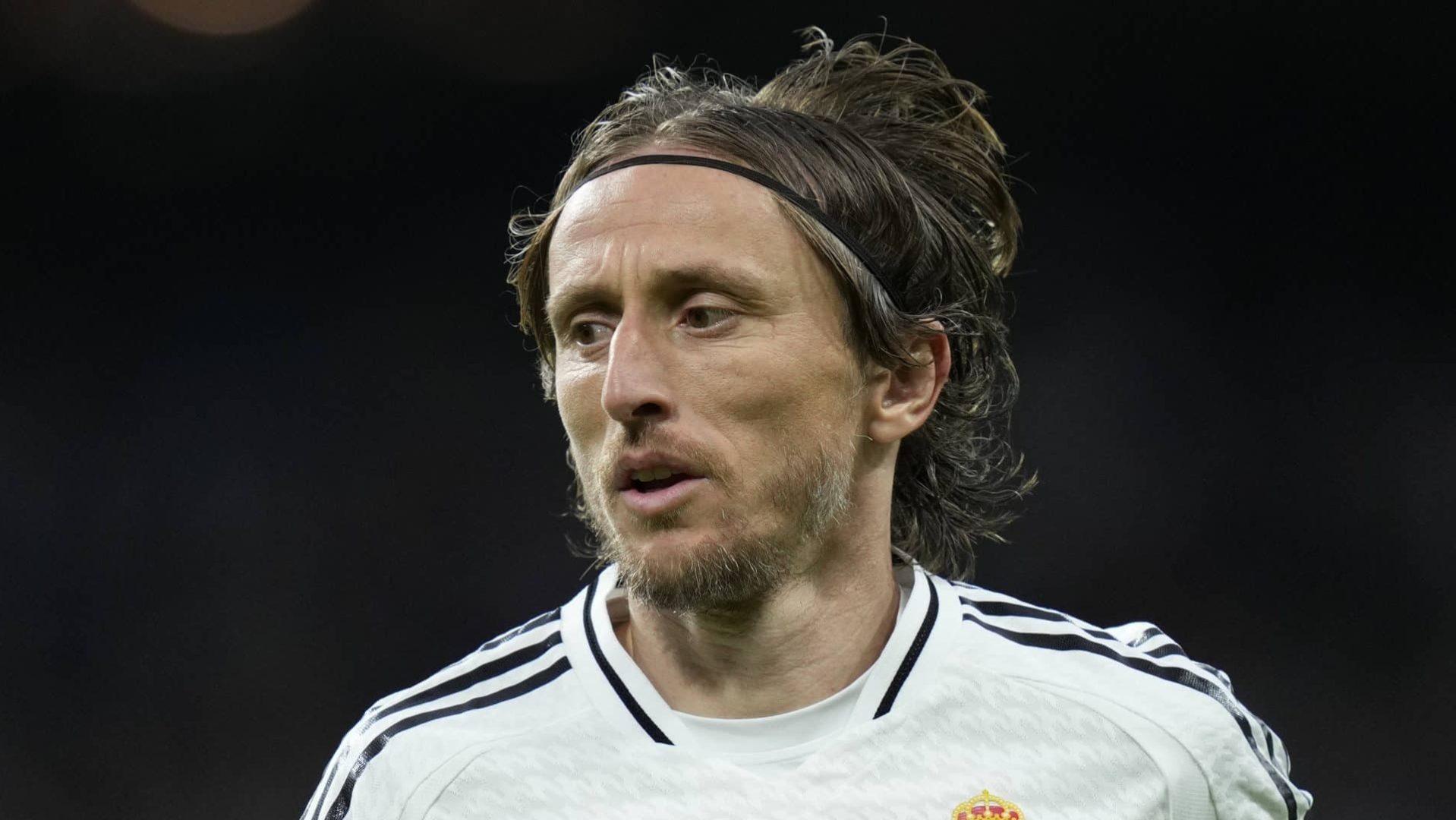 Luka Modrić em ação pelo Real Madrid