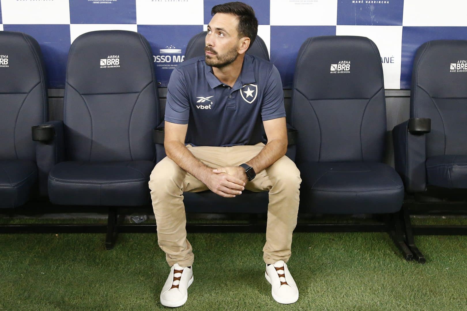 Davide Ancelotti, técnico do Botafogo Foto: (Vítor Silva/Botafogo)