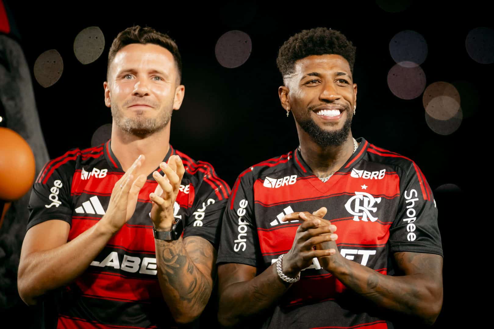 Saúl e Emerson Royal, novos reforços do Flamengo