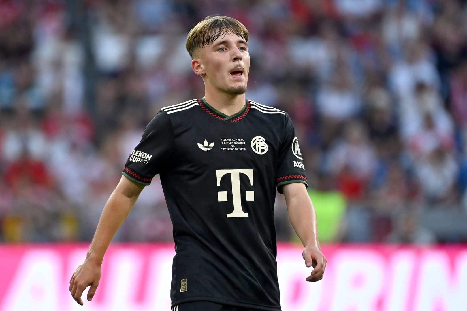 Lennart Karl em ação no Bayern de Munique