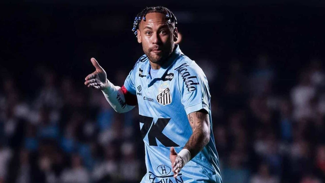 Após comandar vitória do Santos no MorumBIS, Neymar alfineta casa do Palmeiras