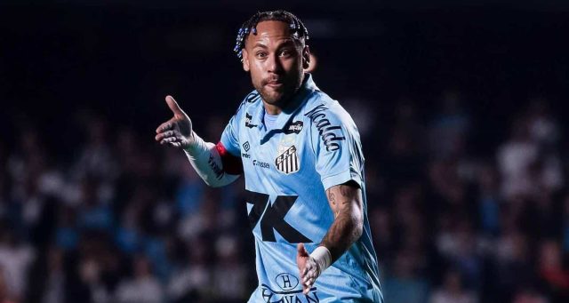 Após comandar vitória do Santos no MorumBIS, Neymar alfineta casa do Palmeiras
