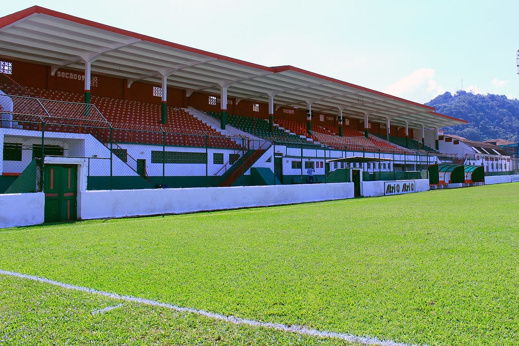 Estádio Ulrico Mursa, da Portuguesa Santista