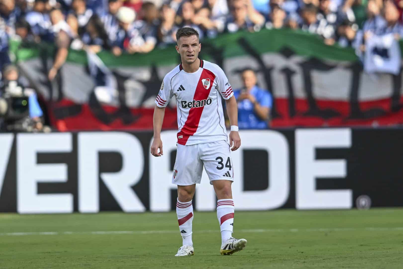 Giuliano Galoppo, em ação pelo River Plate