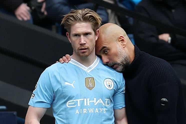 ‘É estranho ver De Bruyne no Napoli’: Guardiola abre o coração sobre ex-pupilo e elogia Conte