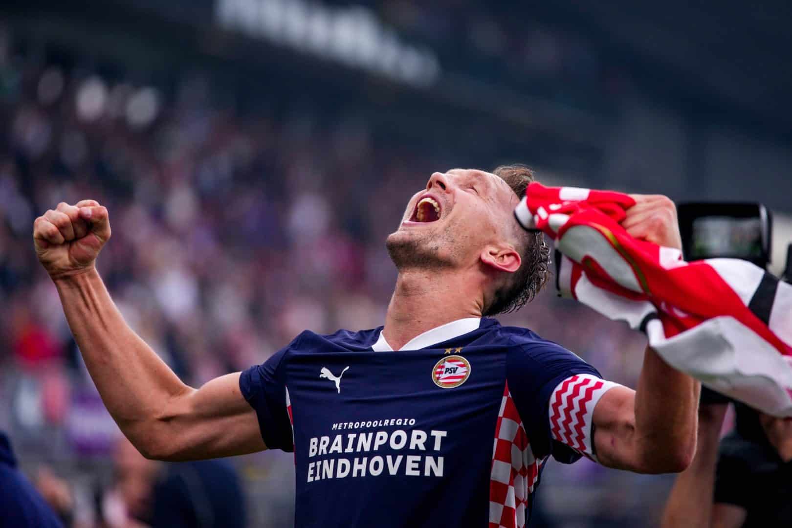 Luuk De Jong estava no PSV (Foto: Imago)