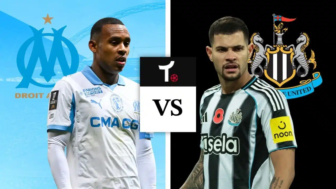 Palpites Olympique de Marselha x Newcastle – Champions League