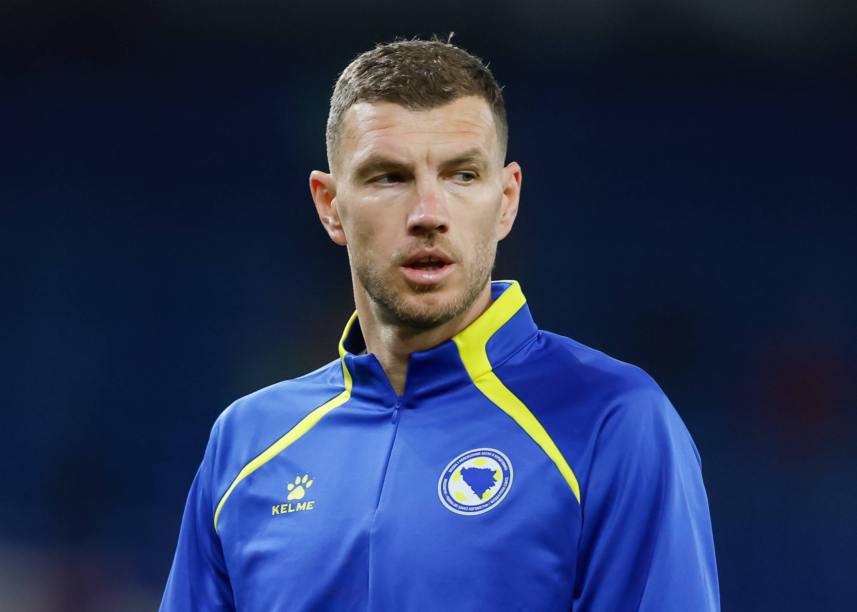 Copa do Mundo: As cutucadas de Dzeko à Itália antes de final da repescagem