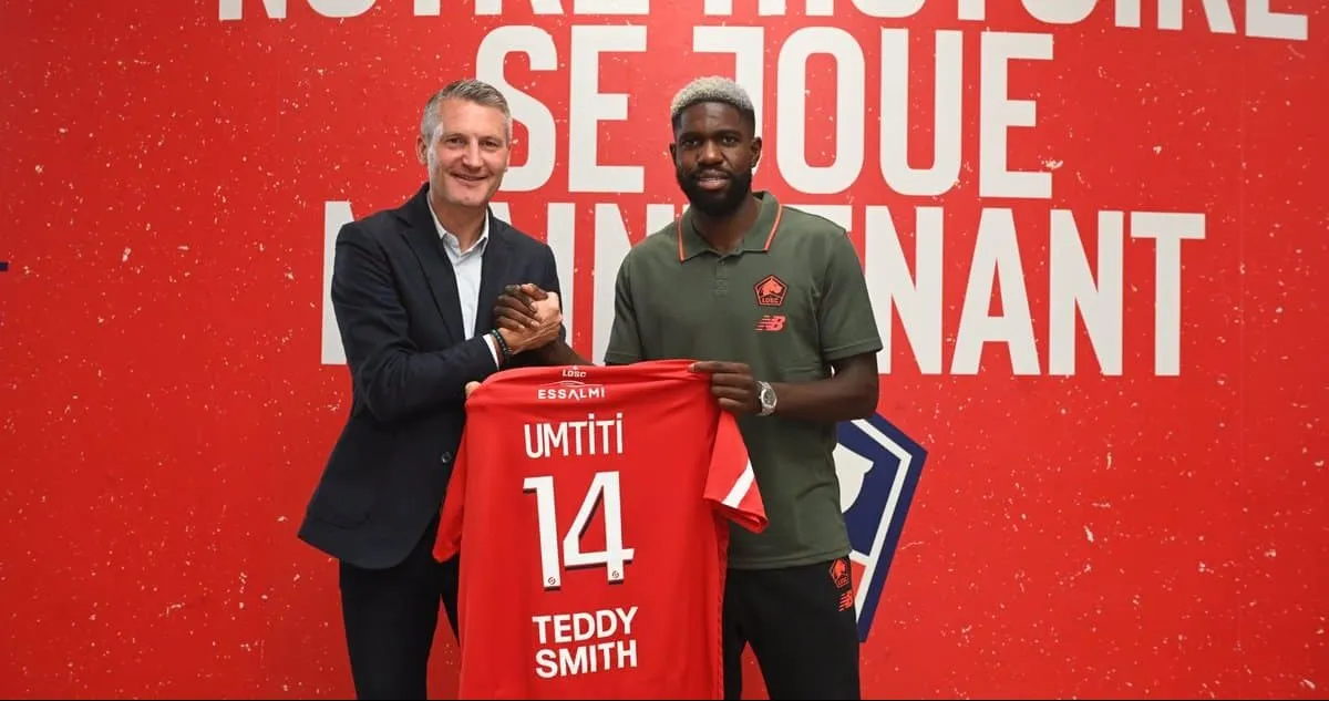 Lille ser&aacute; mais um passo na reconstru&ccedil;&atilde;o da carreira de Umtiti ap&oacute;s as les&otilde;es