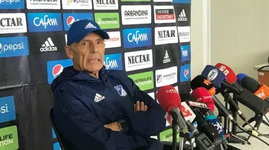T&iacute;tulo do Millonarios rende bela homenagem a Miguel &Aacute;ngel Russo, que supera um c&acirc;ncer
