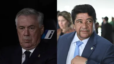 &lsquo;In&iacute;cio dif&iacute;cil de Ancelotti&rsquo;: Como europeus repercutiram afastamento de Ednaldo Rodrigues