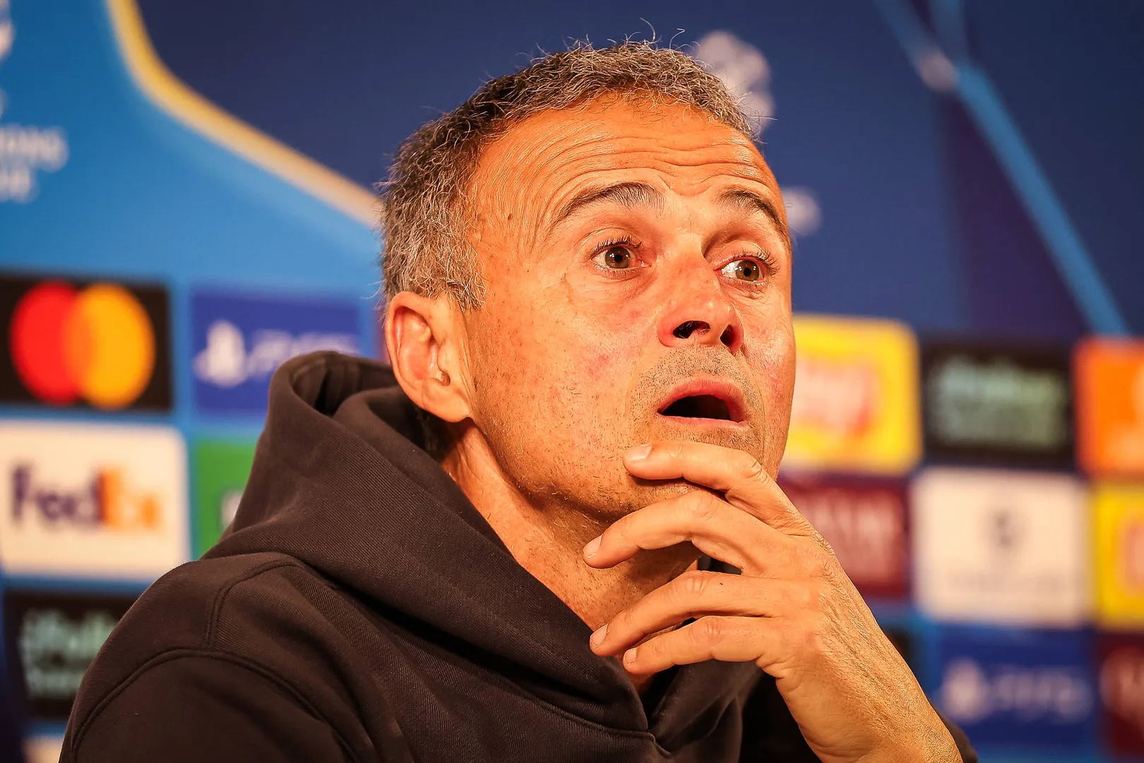 Luis Enrique, t&eacute;cnico do PSG (Foto: Imago)