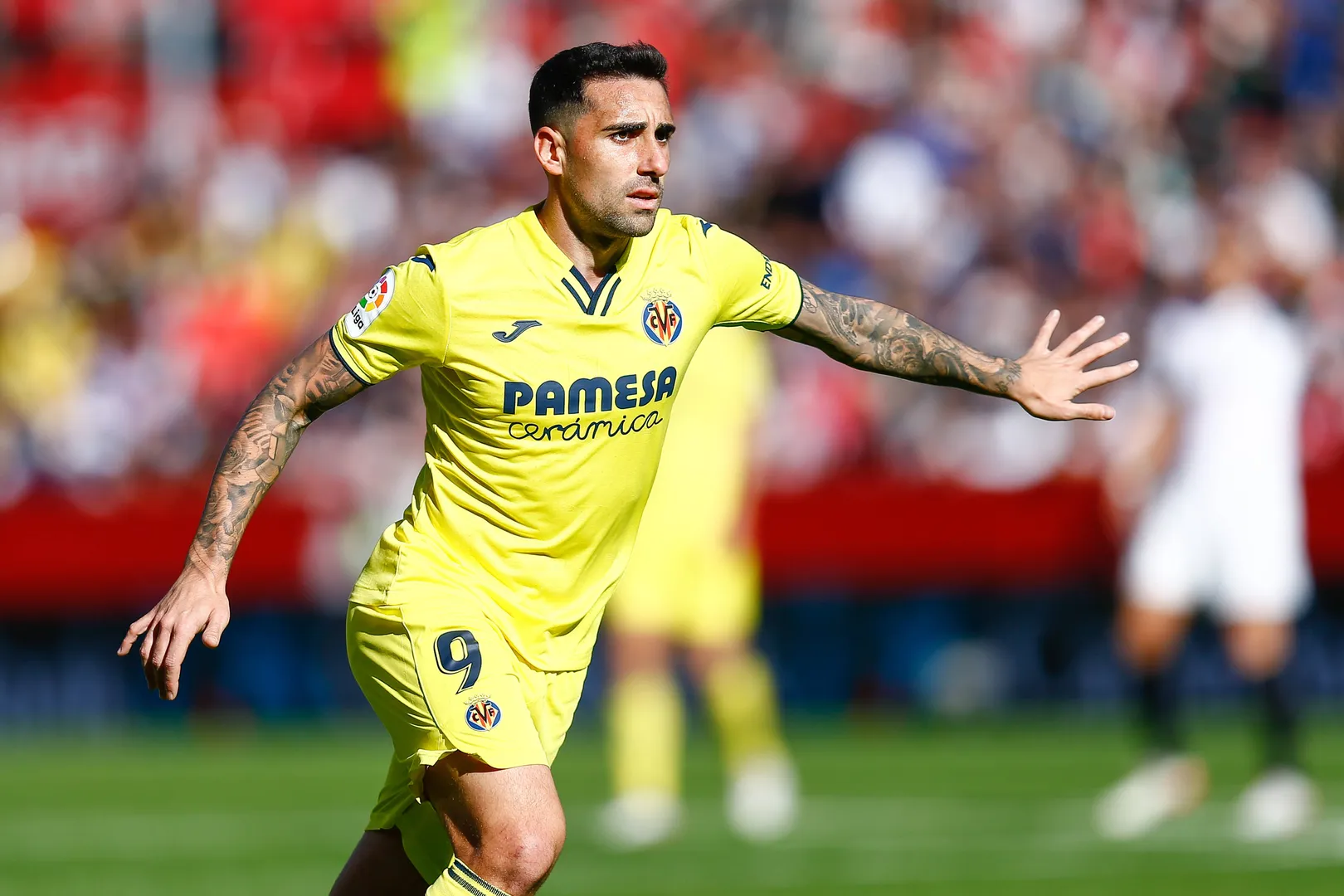 ESP: Sevilla FC-Villarreal CF. La Liga Santander Paco Alcacer of Villarreal CF during the La Liga match between Sevilla