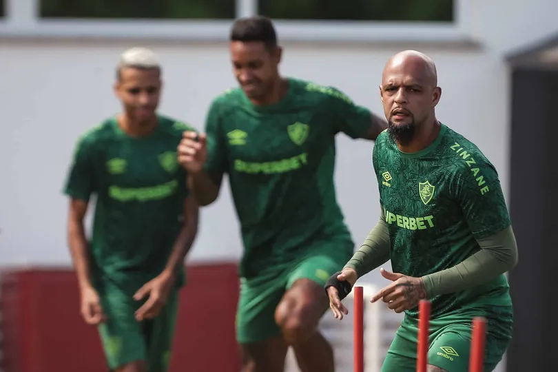 Felipe Melo volta &agrave; zaga do Fluminense contra o Vasco - Foto: LUCAS MER&Ccedil;ON / FLUMINENSE F.C.