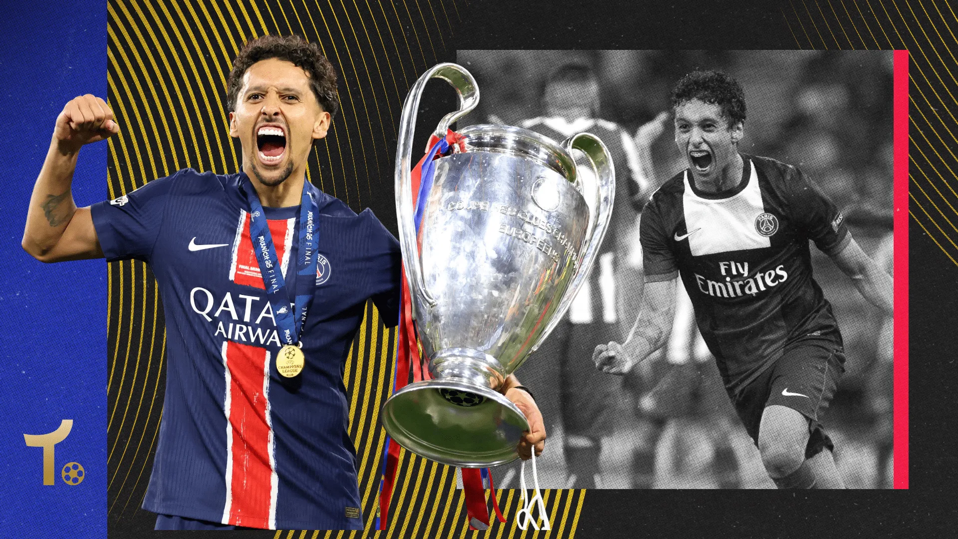 &Iacute;dolo? Qual &eacute; o status do capit&atilde;o Marquinhos no PSG ap&oacute;s t&iacute;tulo europeu