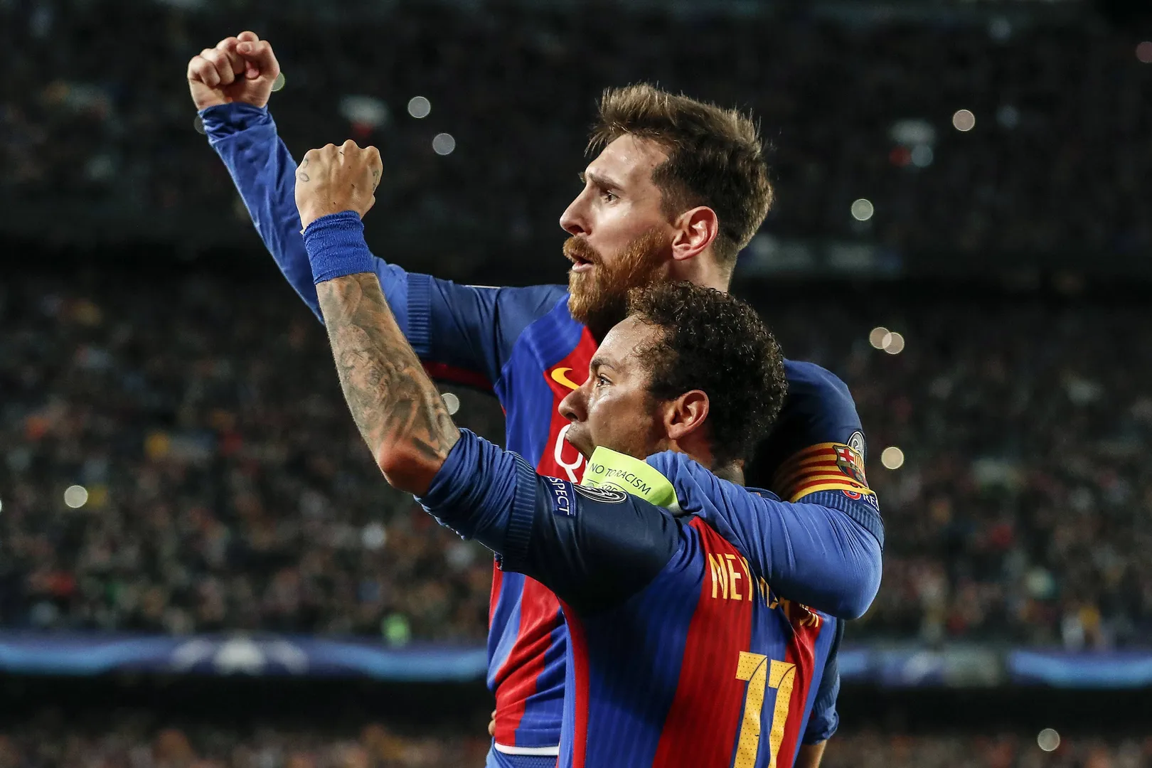 Neymar e Messi fizeram hist&oacute;ria pelo Barcelona 