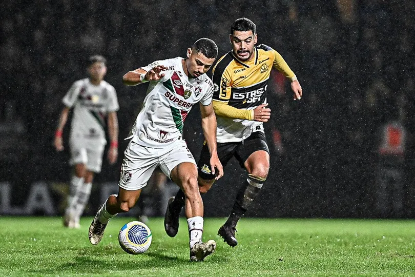Fluminense contou com volta de Andr&eacute;, mas ficou no empate com o Crici&uacute;ma - Foto: Gazeta Press