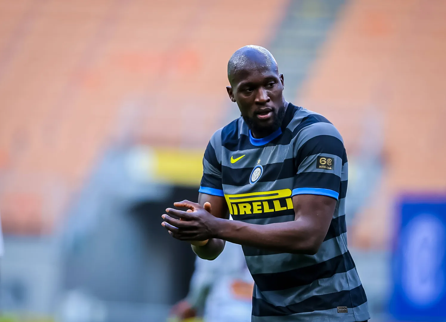 Foto: (Imago) - Romelu Lukaku pela Internazionale
