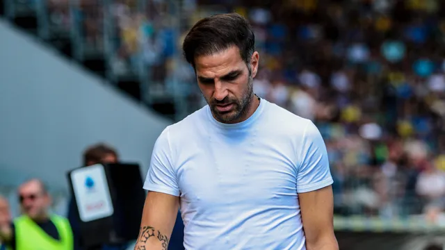 F&agrave;bregas ap&oacute;s derrota do Como: &lsquo;N&atilde;o posso matar meus jogadores pelos gols perdidos'