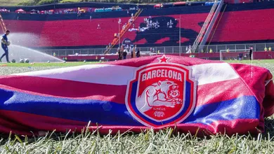 O Barcelona que surgiu na pandemia, chegou &agrave; Copa do Brasil e quer ser pot&ecirc;ncia no Nordeste