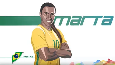 [V&iacute;deo] A chamada da Globo com Marta sobre futebol feminino no Rio 2016 &eacute; maravilhosa