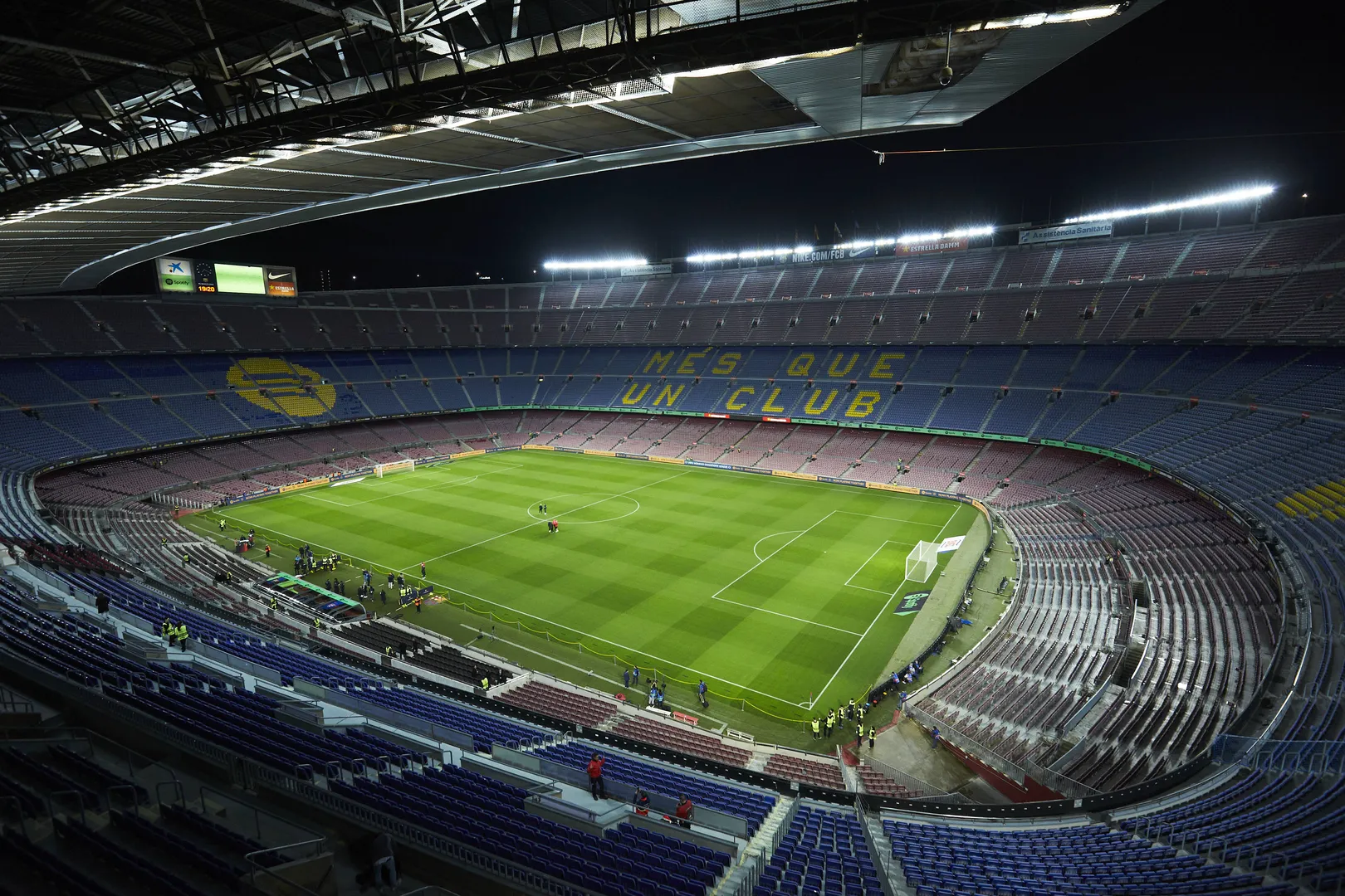 Est&aacute;dio Camp Nou, casa do Barcelona