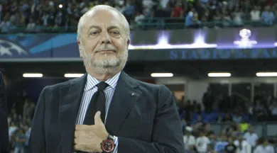 &ldquo;Temos que mudar o or&ccedil;amento ou o Napoli pode falir&rdquo;, admite De Laurentiis, dono do clube