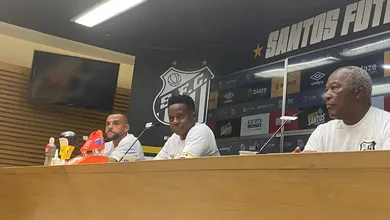 Apresentados, Guilherme n&atilde;o queria rebaixar o Santos e Cazeres garante estar mais profissional