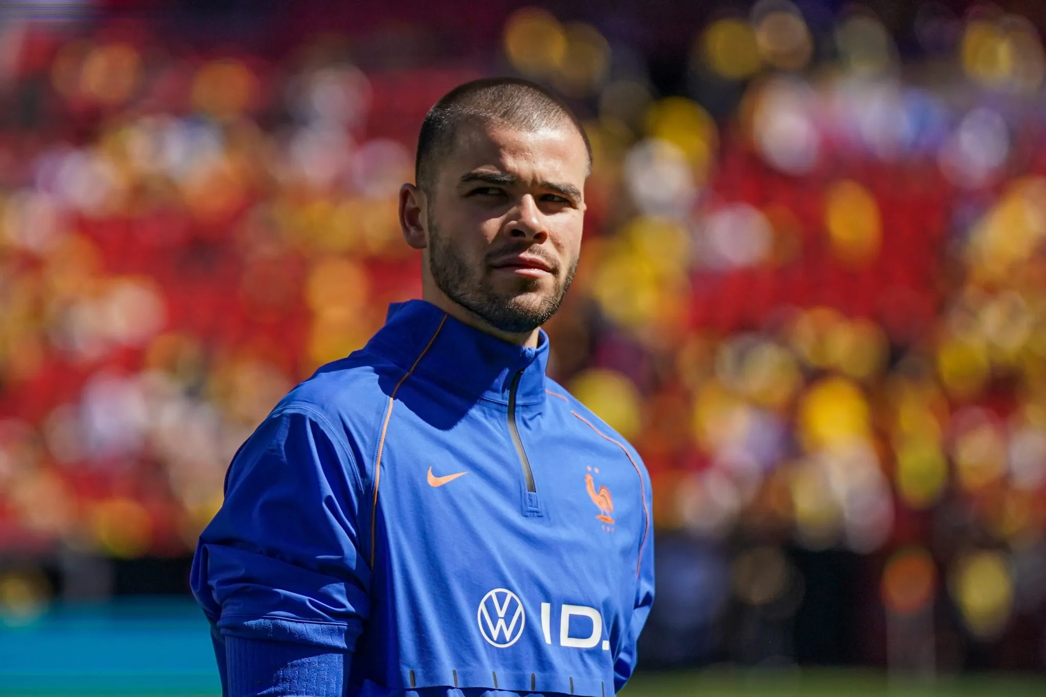 Chevalier era o substituto imediato de Mike Maignan na sele&ccedil;&atilde;o francesa (Foto: Daniel Derajinski/Icon Sport)