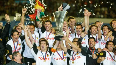Em 2004, o Valencia fez hist&oacute;ria, conquistou a Copa da Uefa e retomou seu protagonismo no cen&aacute;rio europeu ap&oacute;s 24 anos