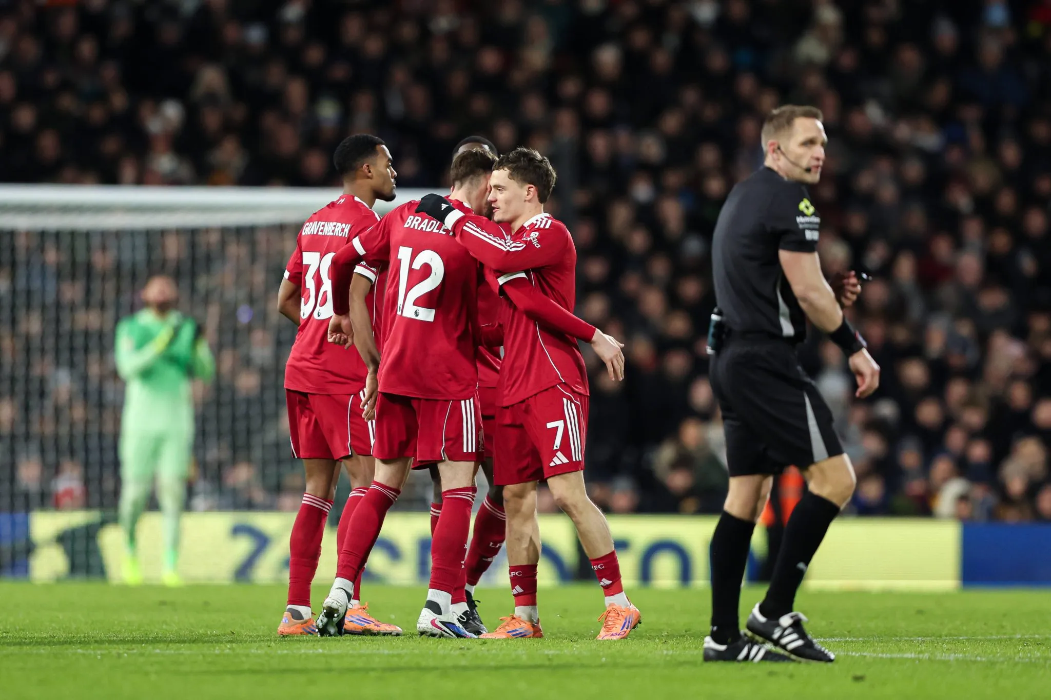 Florian Wirtz comemora gol pelo Liverpool (Foto: Imago)