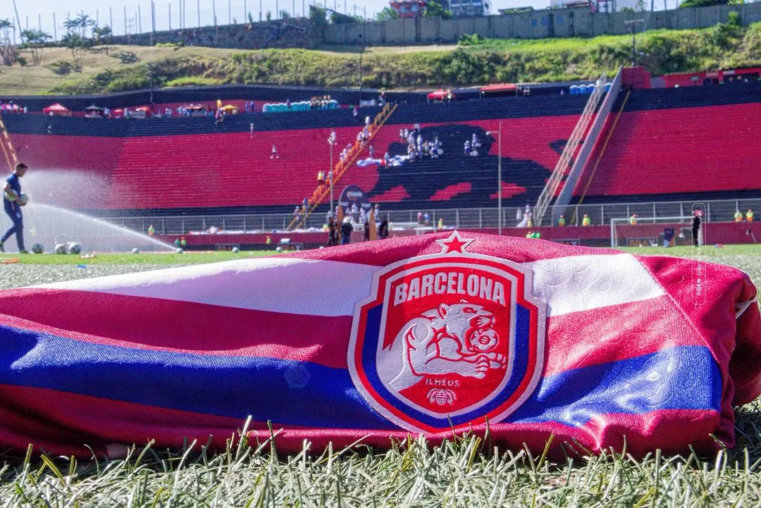 O Barcelona que surgiu na pandemia, chegou &agrave; Copa do Brasil e quer ser pot&ecirc;ncia no Nordeste