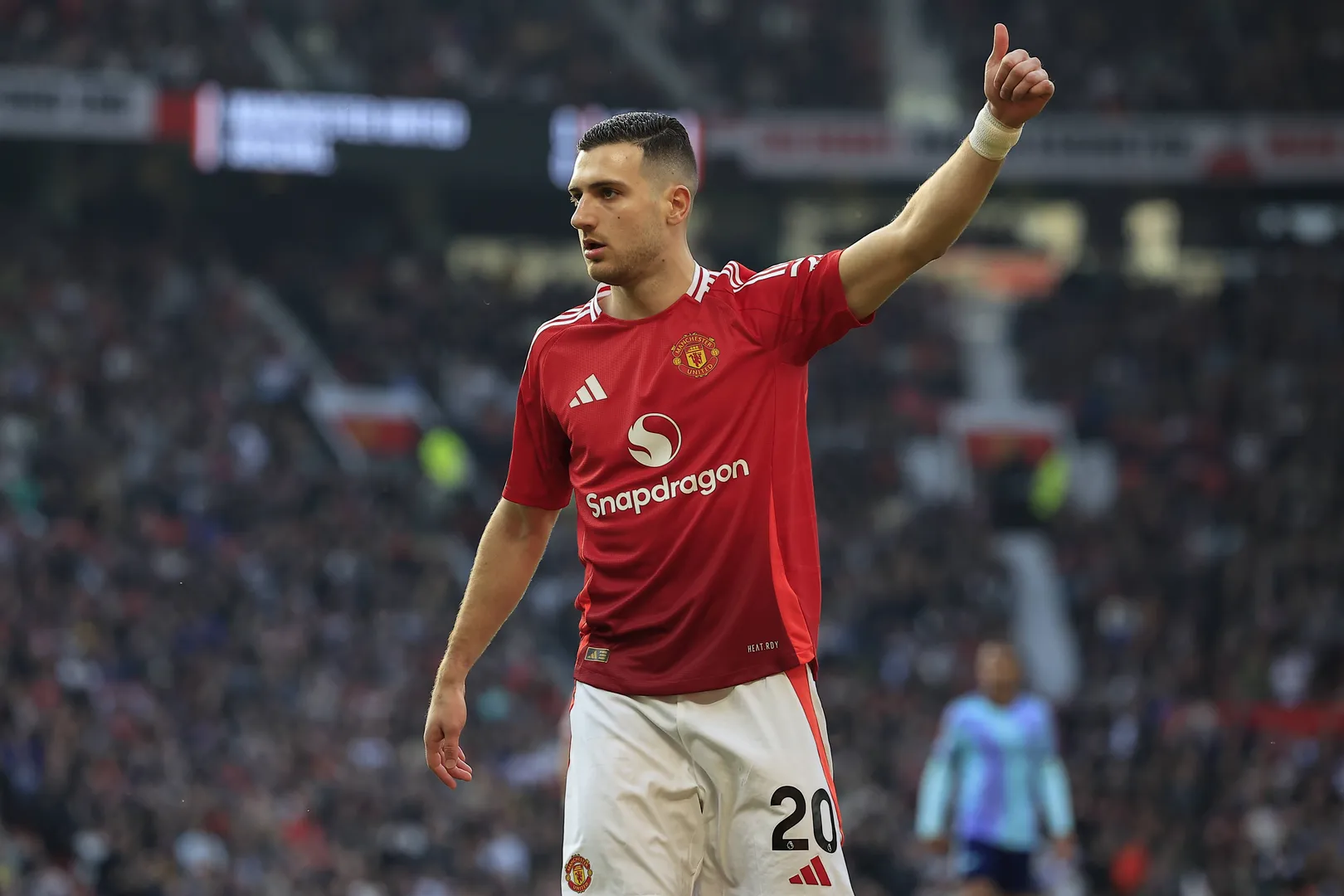 Diogo Dalot tem sido crucial para o Manchester United nas &uacute;ltimas temporadas Foto: (Imago)