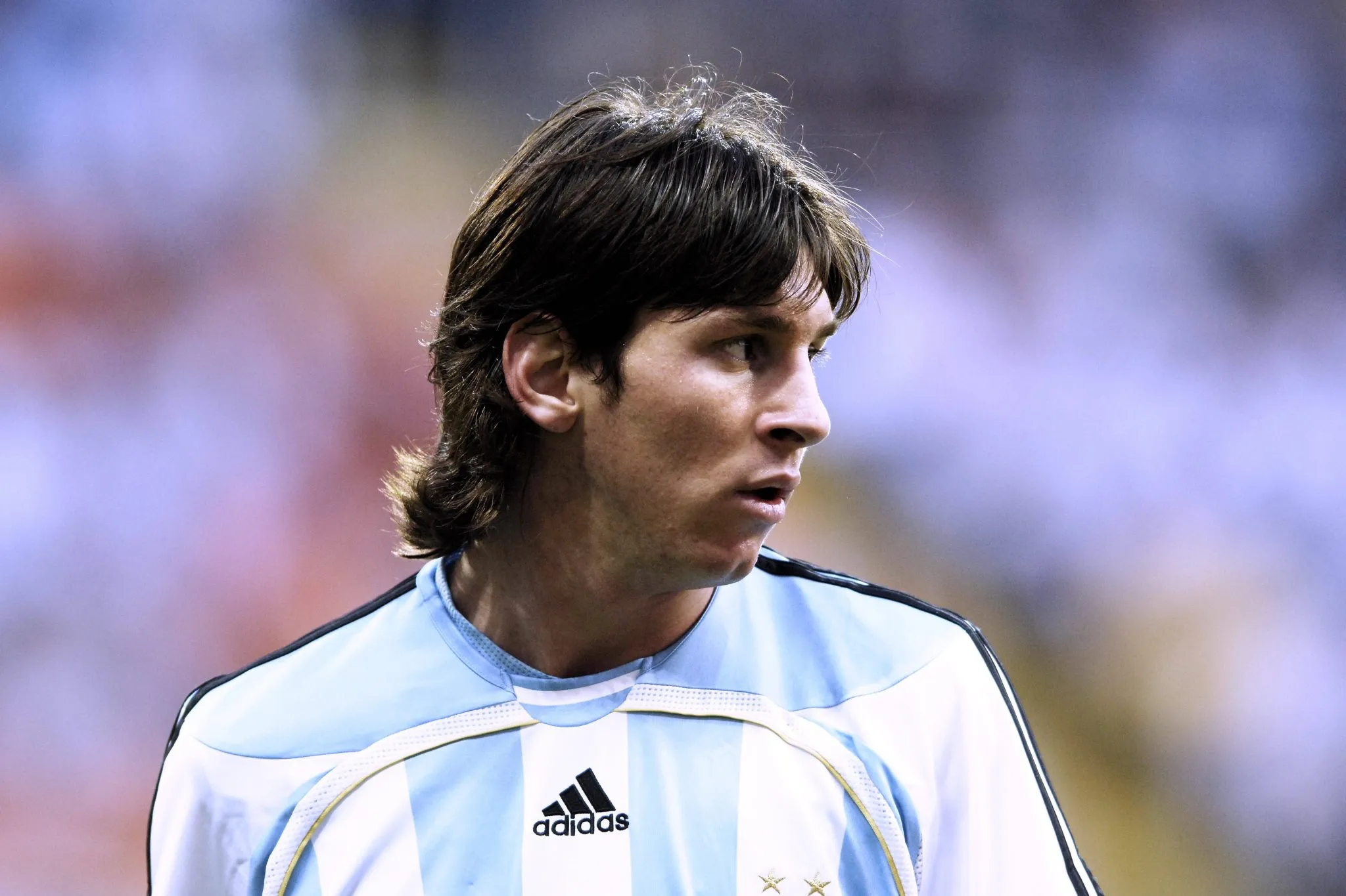 Messi em jogo da Argentina