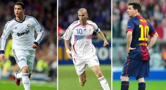 Bola de Ouro: em indica&ccedil;&otilde;es &agrave; final, Messi j&aacute; superou Zidane