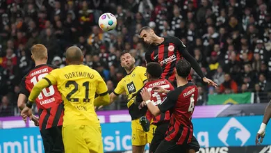 No lucro: Borussia Dortmund arranca empate heroico com Eintracht Frankfurt e vai ao G4 da Bundesliga