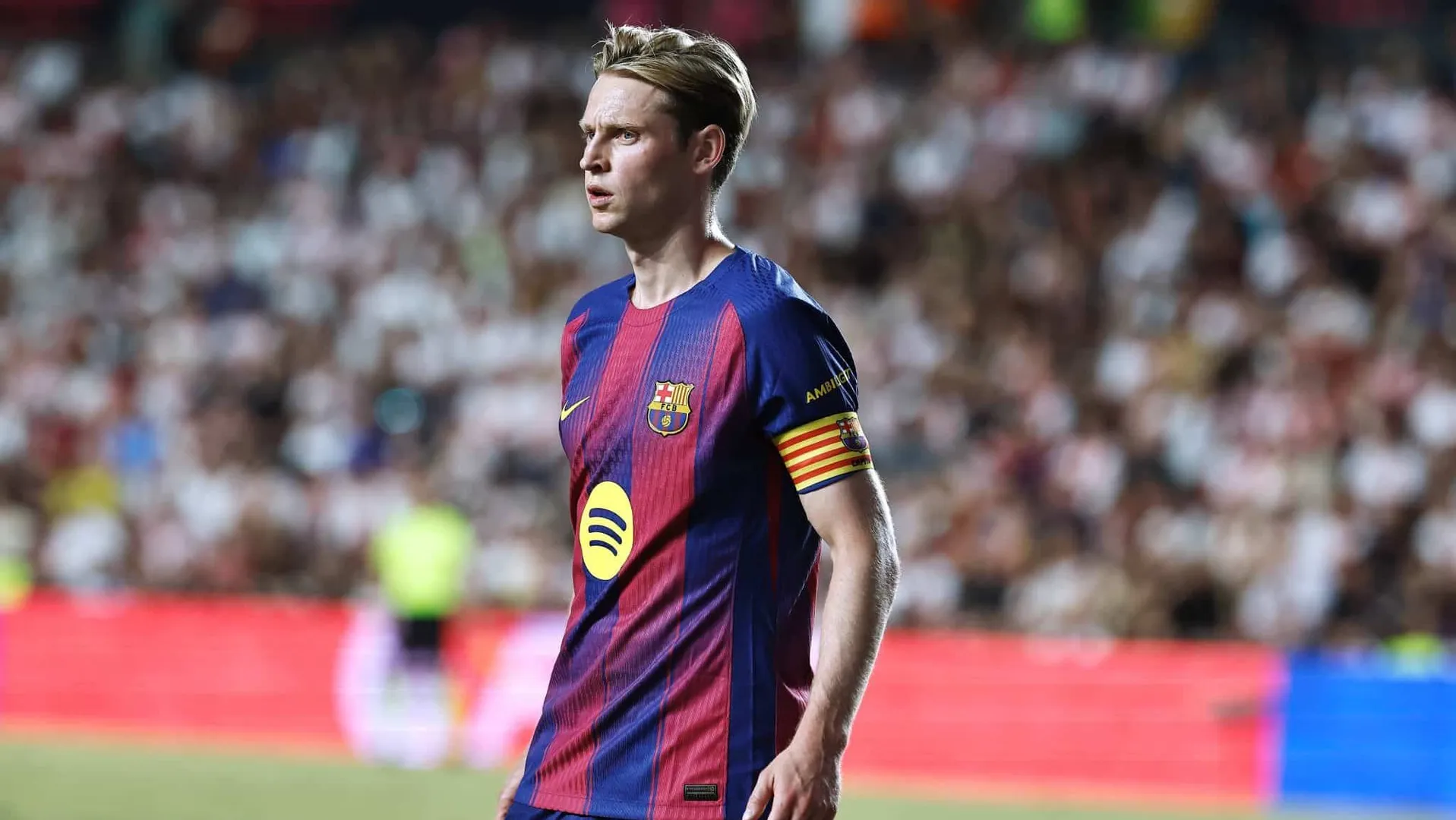 Frenkie De Jong pelo Barcelona (Foto: Imago)