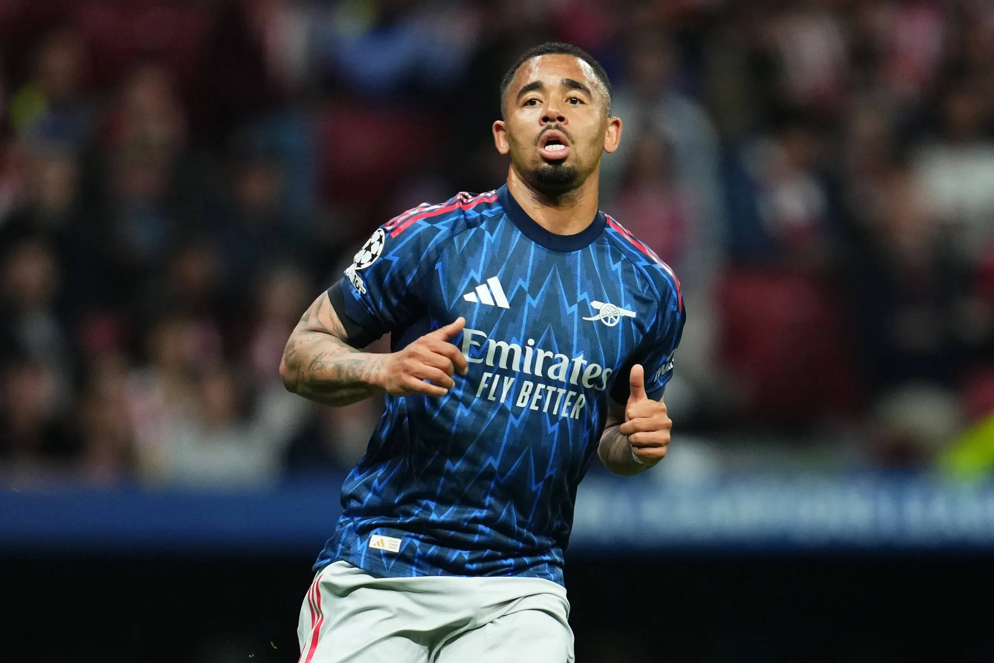 Gabriel Jesus, atacante do Arsenal