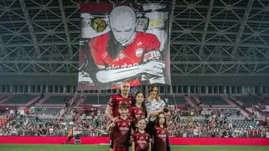 Foi emocionante a homenagem a Iniesta em seu adeus ao Vissel Kobe