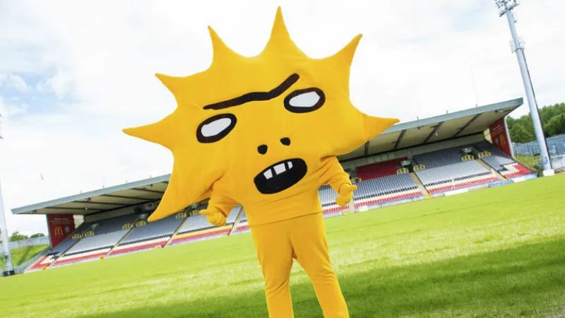 O Partick Thistle comprovou que escolher mascotes n&atilde;o &eacute; mesmo com os escoceses