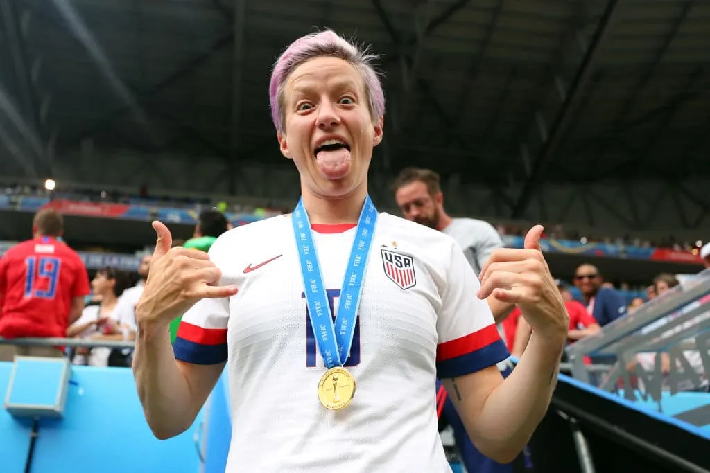 A lenda vai descansar: Rapinoe anuncia que se aposentar&aacute; no fim do ano
