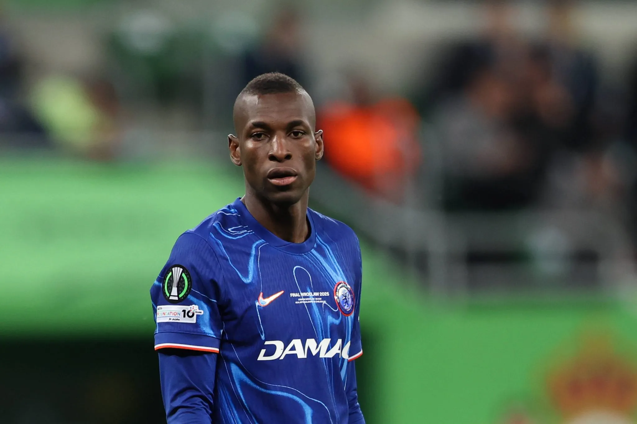 Nicolas Jackson em a&ccedil;&atilde;o pelo Chelsea 