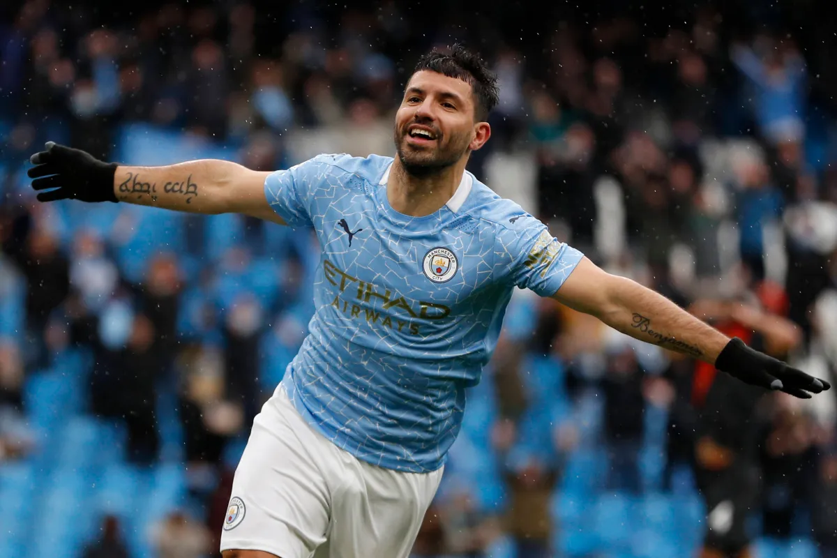 Sergio Ag&uuml;ero Manchester City
