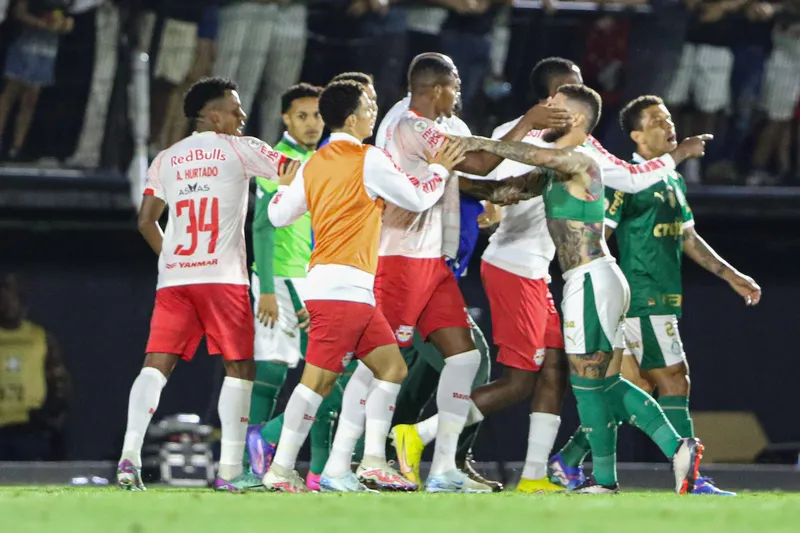 confusao palmeiras x bragantino