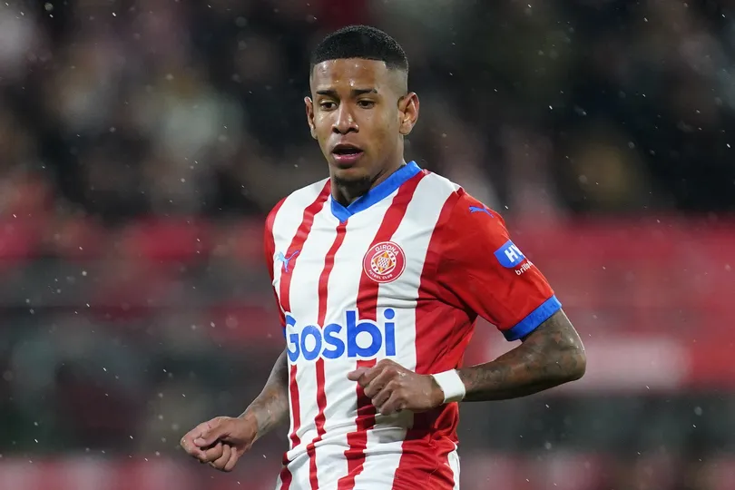 Na temporada 2023/2024, Savinho garantiu 11 gols e 10 assist&ecirc;ncias ao Girona FC em 41 jogos. Foto: Icon Sport